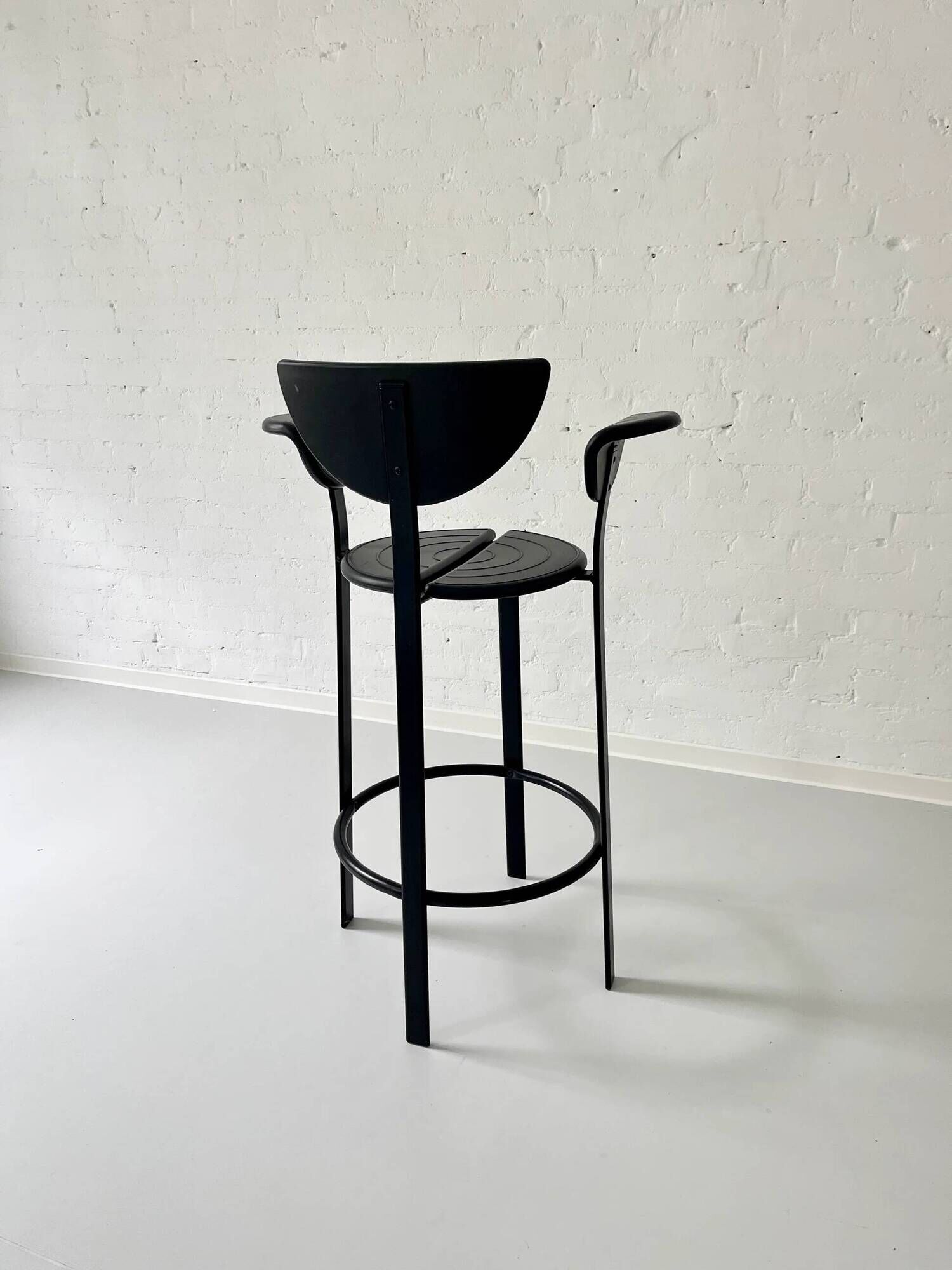 "Luna" bar stool by Gammelgaard & Mathiesen x Bent Krogh, Denmark, 1980s