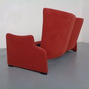 Vintage Two-Seater Palmaria Sofa by Vico Magistretti for Cassina, 1980s