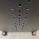 Postmodern perforated metal service trolley, 1980s