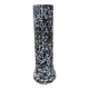 Black and white terrazzo porcelain vase