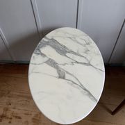 Eero Saarinen marble side table for Knoll International 1970s
