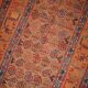 Handmade antique Persian Kurdish rug 125cm x 231cm 1880s - 1B413