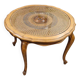 Louis XV coffee table in traditional canework, 1970s