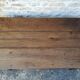 Oak farmhouse table two drawers