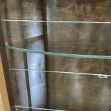 English mahogany showcase from the 1930s