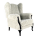 Armchair grey Doodle Retro Fully Restored - new upholstery