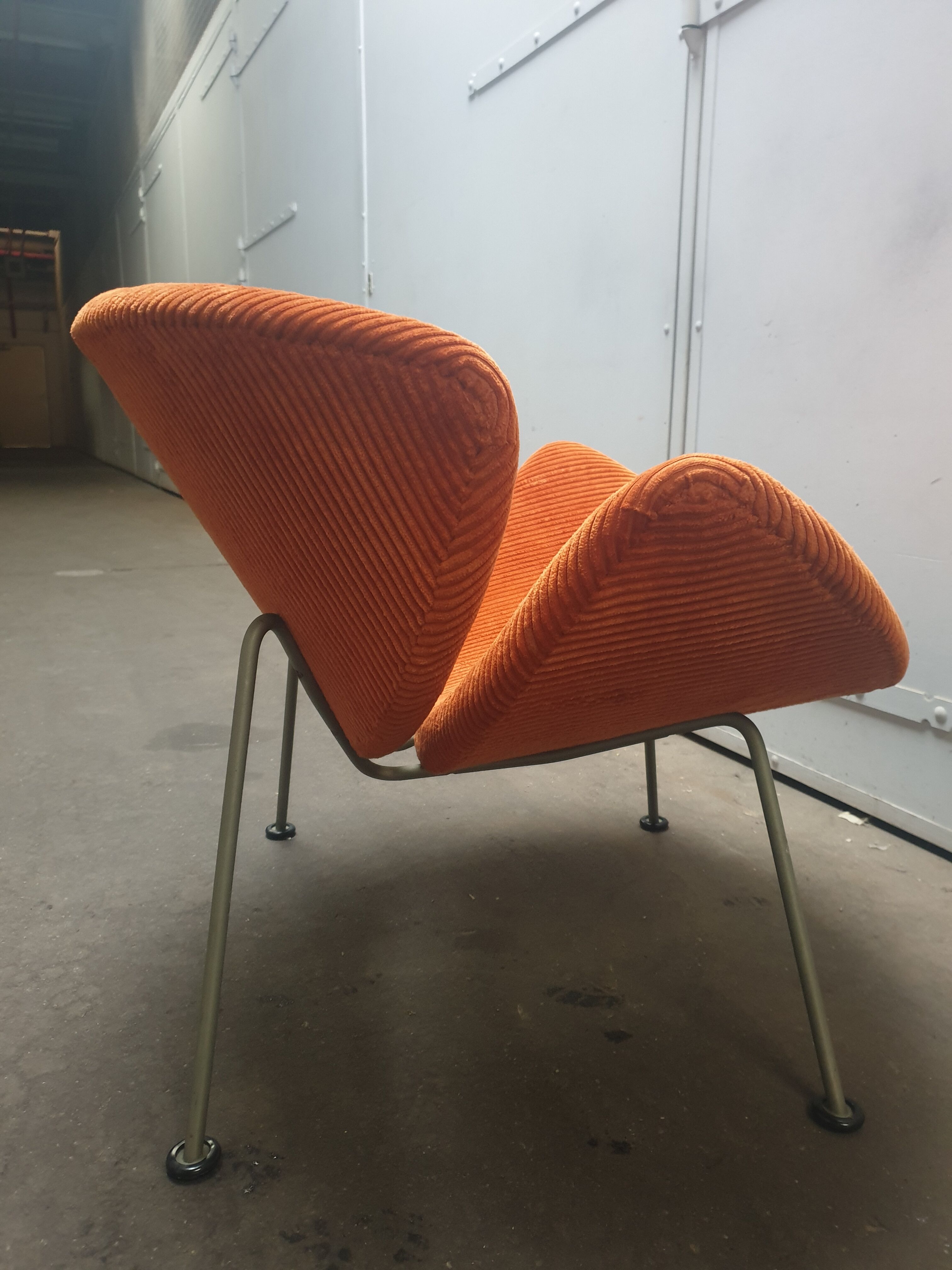 Pierre Paulin orange slice armchair for Artifort