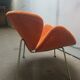 Pierre Paulin orange slice armchair for Artifort