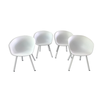 Set of 4 AAC26 armchairs from Hay