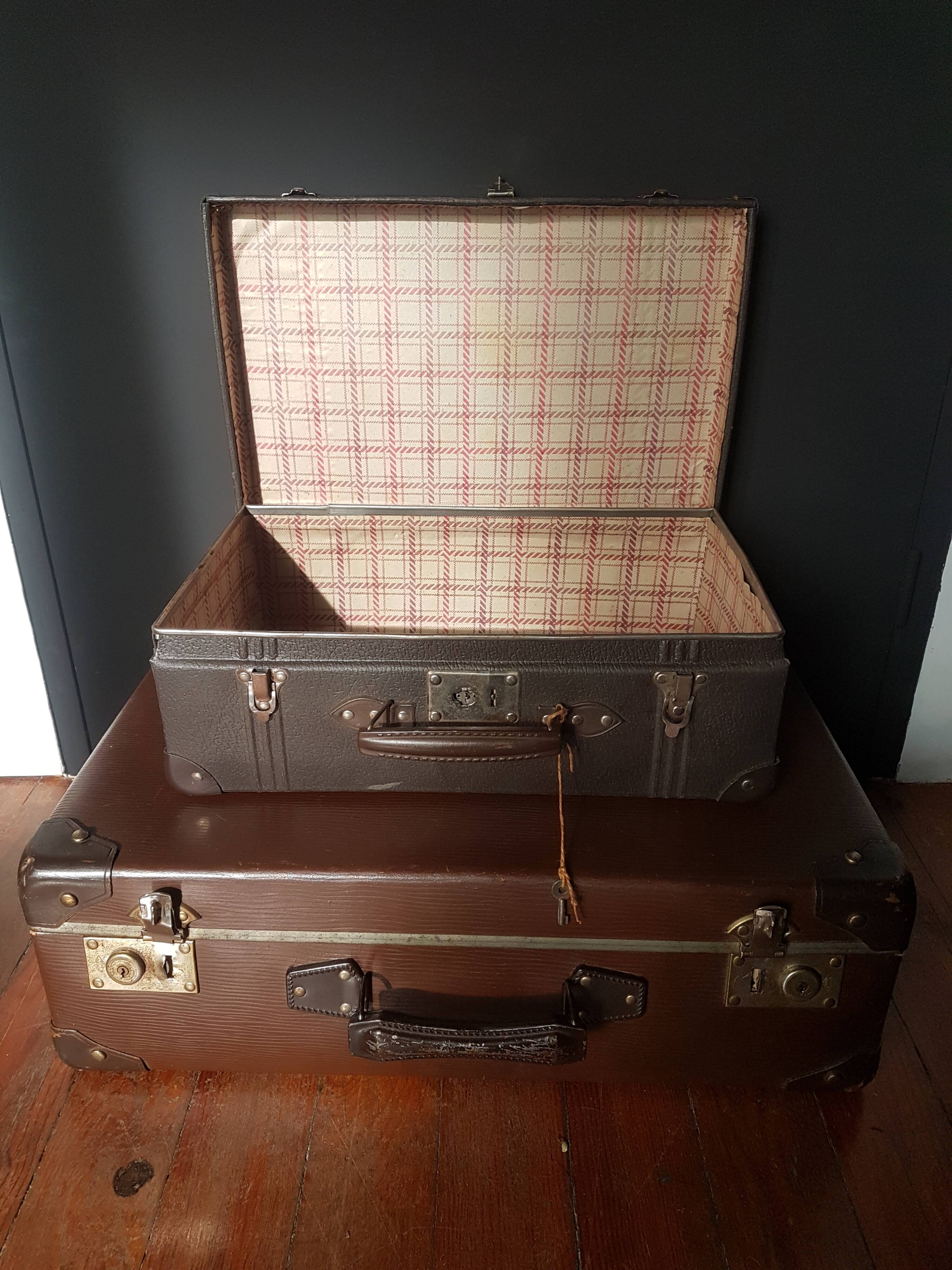 Decorative suitcases 1950