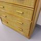 Vintage rattan and rattan chest of drawers from the 70s