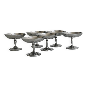 6 coupelles à dessert