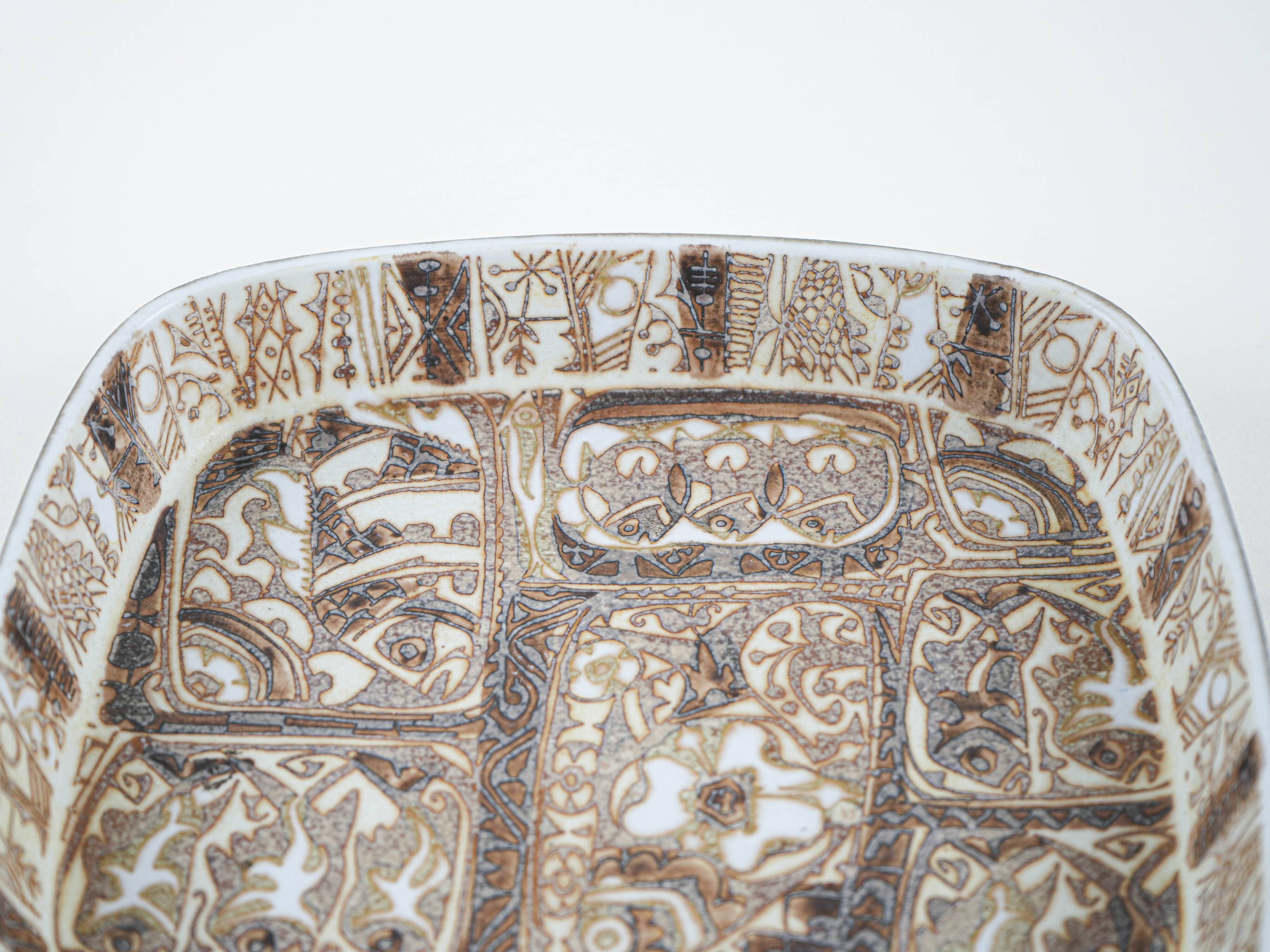 Ceramic bowl, Danish design, 1960s, manufacturer: Royal Copenhagen