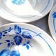 4 deep plates Rigobert / Moulin des loups