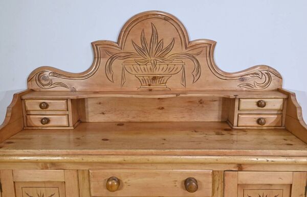 Buffet Enfilade en Pin, Pays de Galles - 1920