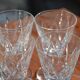 12 verres en cristal St Louis modèle Monaco années 60-70
