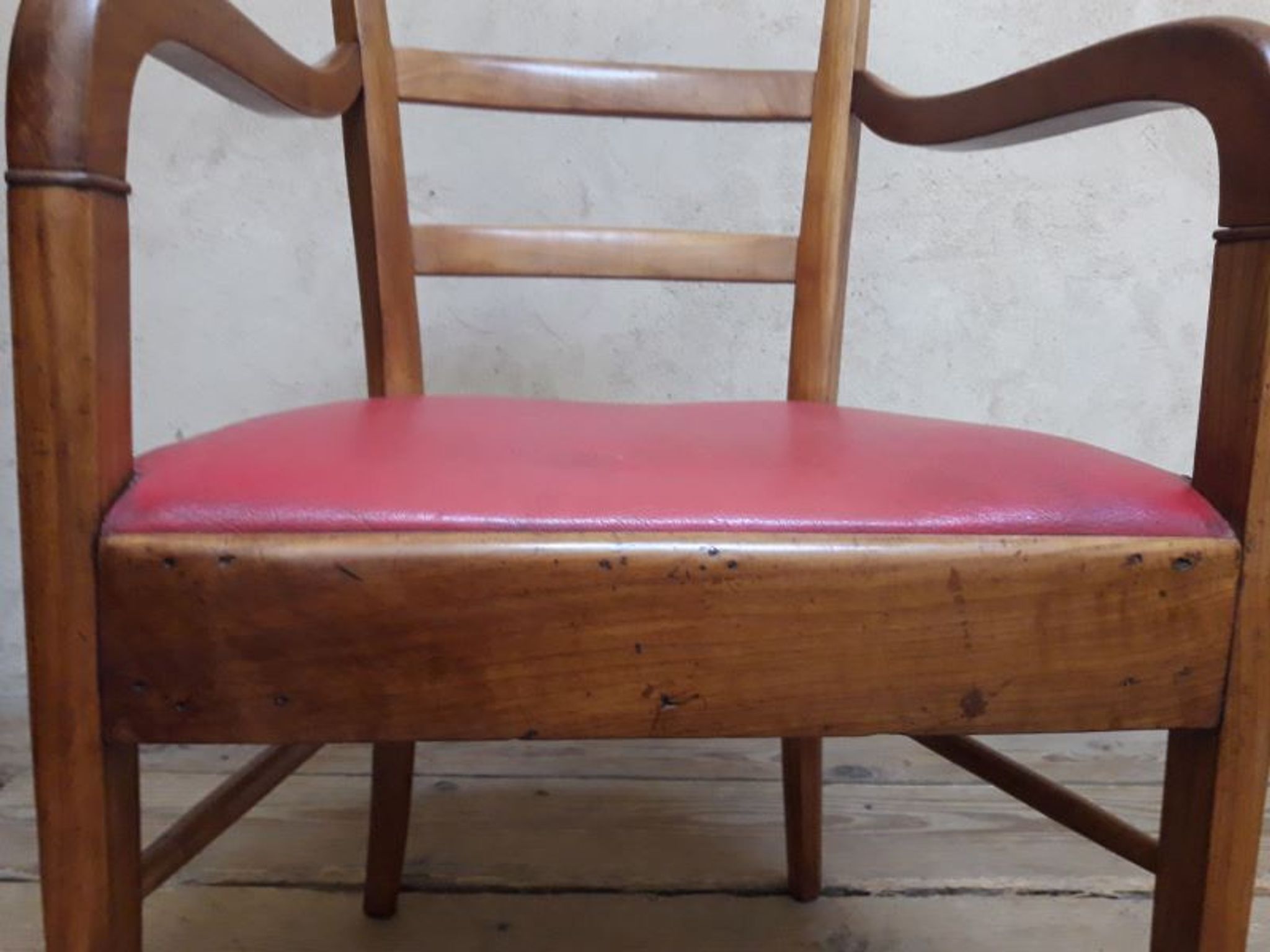 Armchair cherry tree period Restoration XIX °