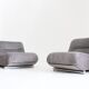 Giuseppe Munari Lounge Chairs for Poltrona Munari 1970s , Italy set of 2