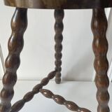 Wooden tripod stool