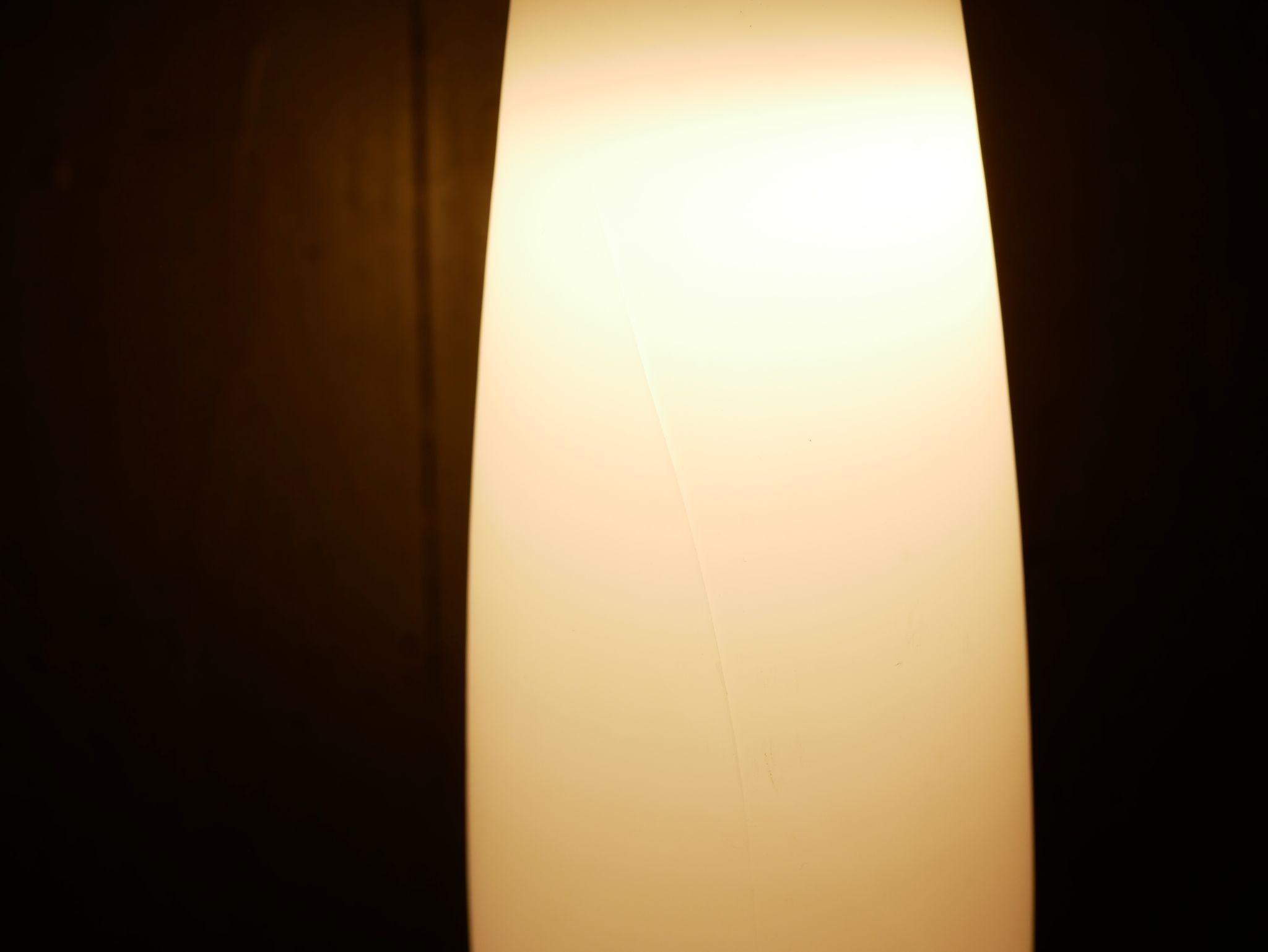 Scandinavian suspension opaline and teak by Uno and 'Sten Kristiansson' for Luxus editions