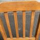 2 solid wood dining chairs