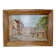 Oil On Panel, Street Lively By Bravo 1944