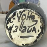 Vallauris vase signed