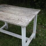 Old wooden table
