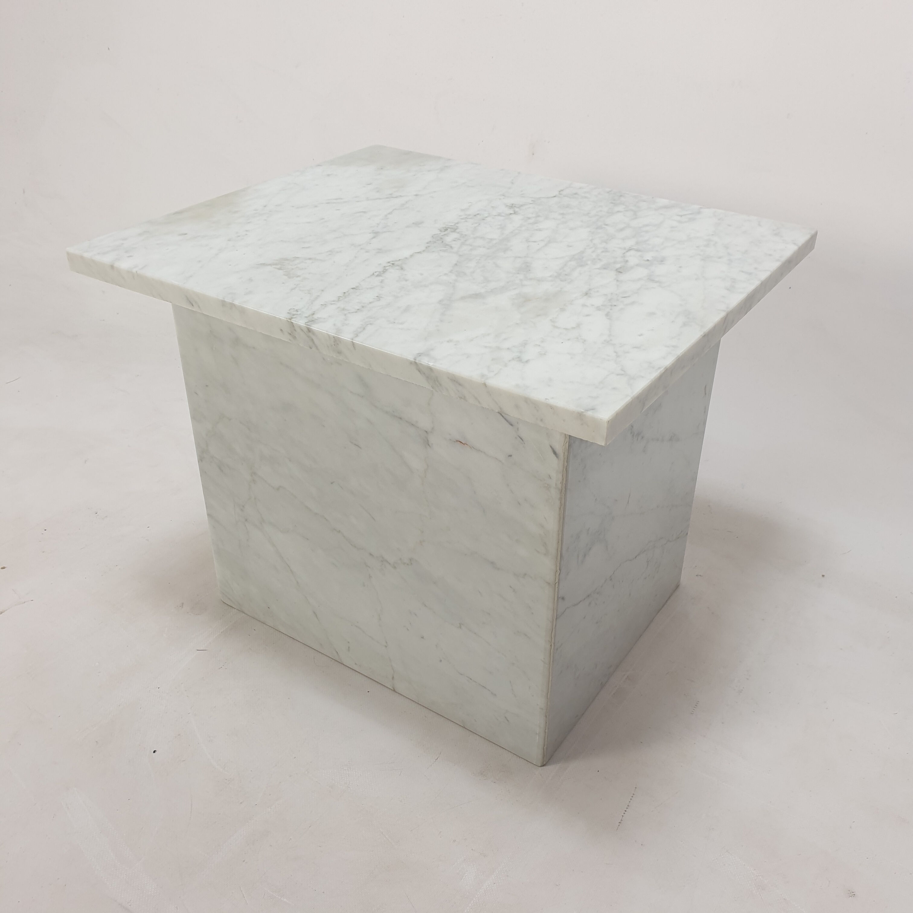 Italian Marble Coffee or Side Table, 1980s