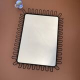 Vintage buckle mirror 58x72cm