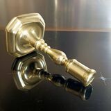 18th century gilded bronze candlestick