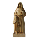 Old Catholic statue of Saint Mary Magdalene Postel 20 cm religion