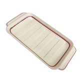Plat à gâteaux rectangulaire Digoin Sarreguemines