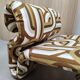 Swedish design Etcetera easy chair vintage Jan Ekselius 1970 'Geometric'