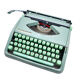 Baby hermes typewriter