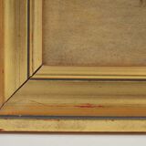 Painting depicting a maritime landscape