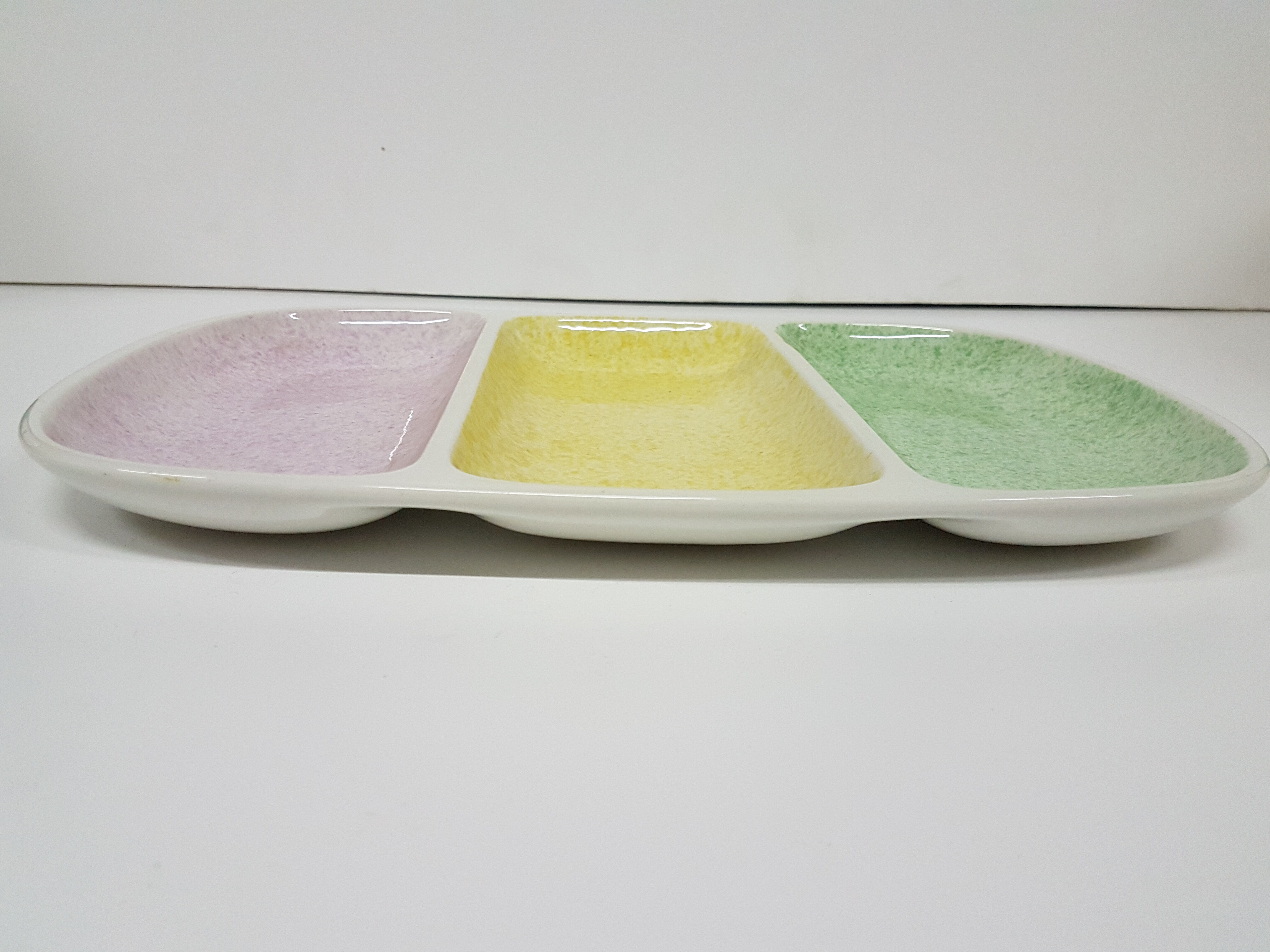 Dish raviers Gien France, 60s