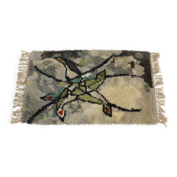 1970s Small Danish Wool Rug