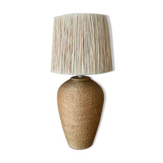 Albret lamp to put in rope and raffia lampshade 1970