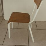 Old children's school chair