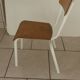 Ancien chaise d'école pour enfant