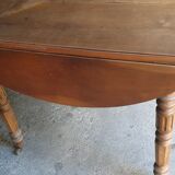 Table louis Philippe merisier massive