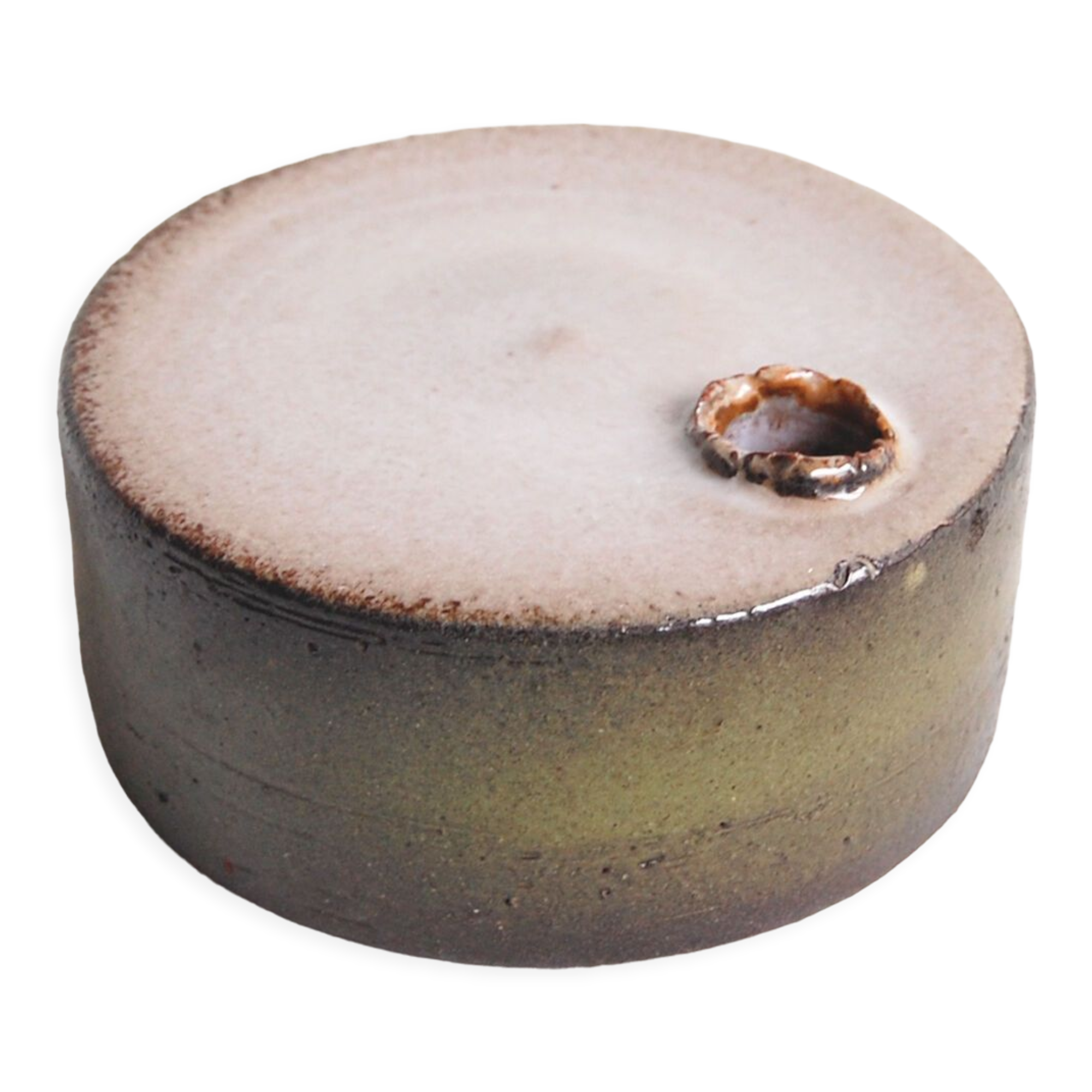 Brutalist vase Perignem 1970s