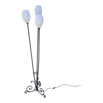 Vintage floor lamp 3 globes