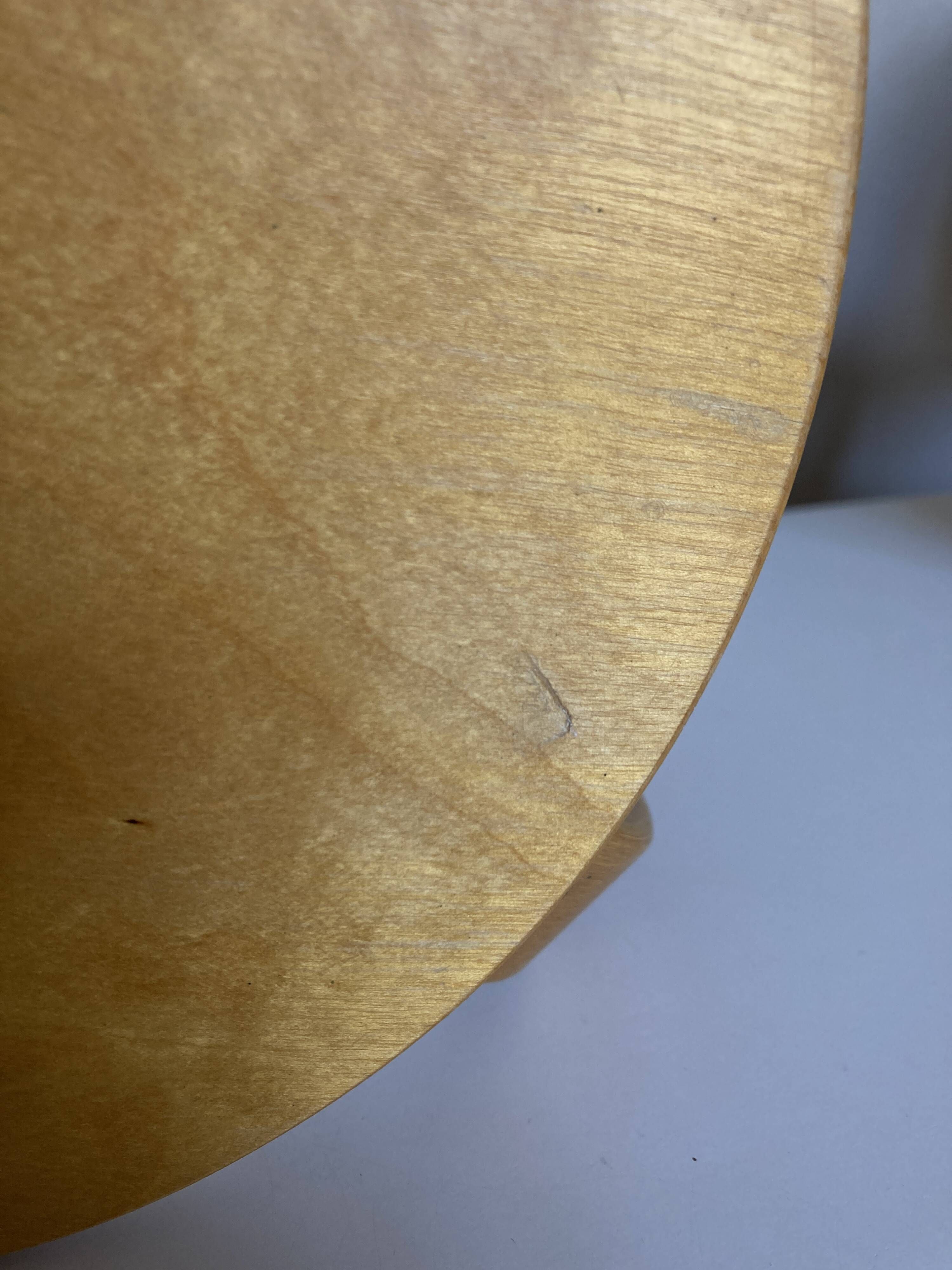 Scandinavian children's stool in plywood, Frosta Ikea 1980