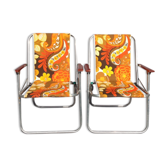 Folding chairs 70s