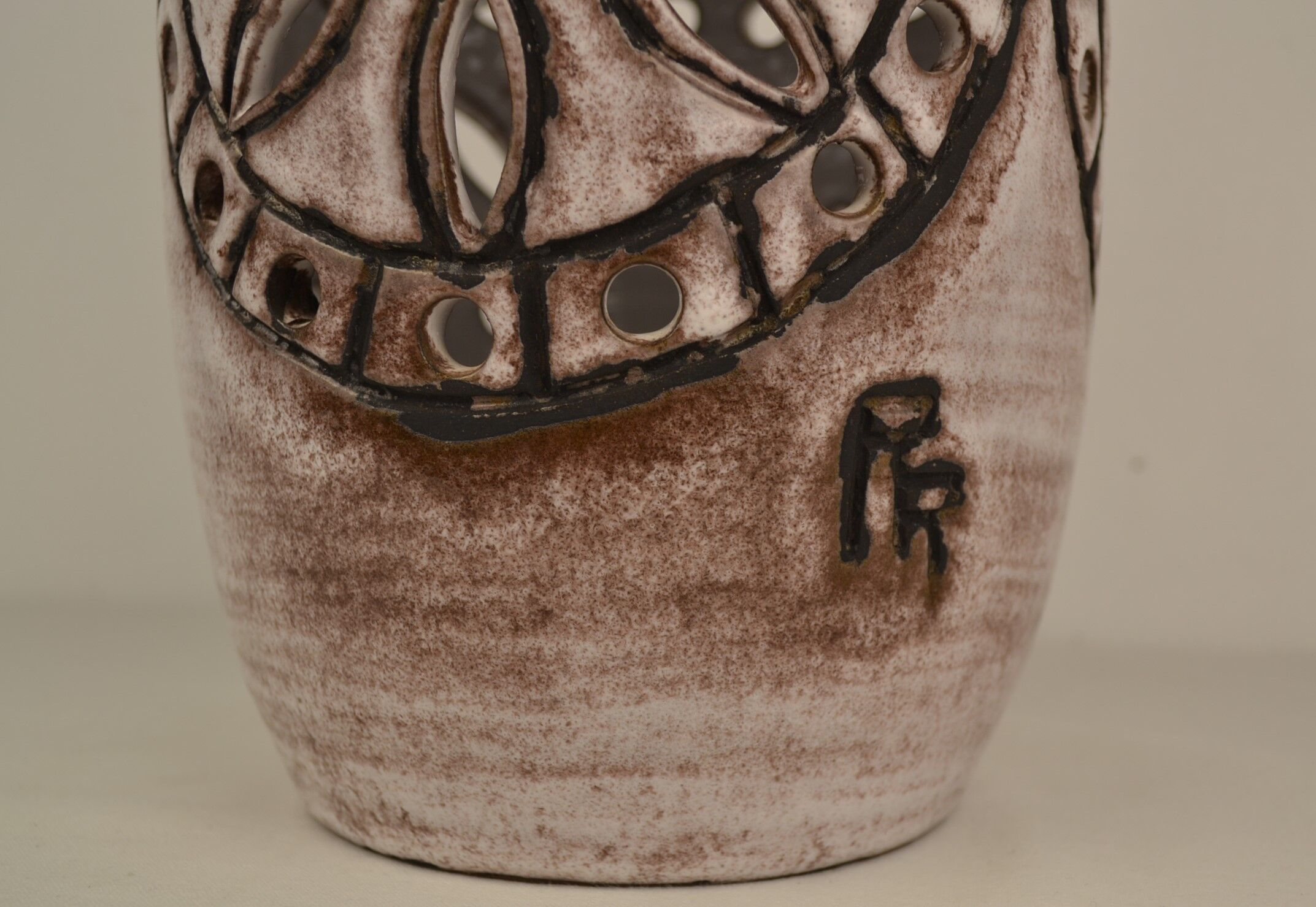 Valras ceramic lamp 1970