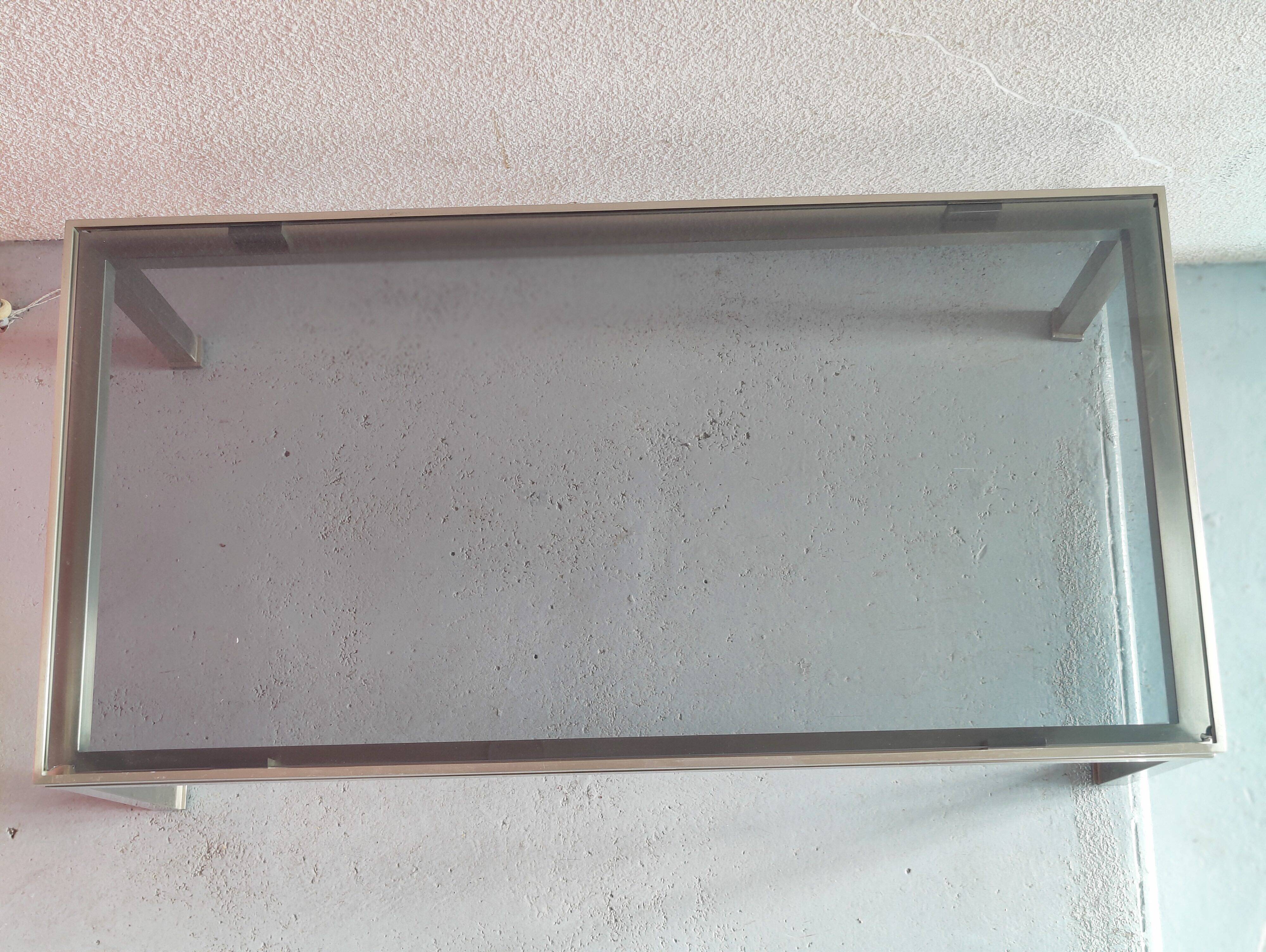 1970s coffee table attributed to designer Guy Lefèvre for Maison Jansen.