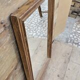 Burmese teak mirror
