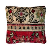 VINTAGE TURKISH CUSHION COVER , 45 X 45 CM